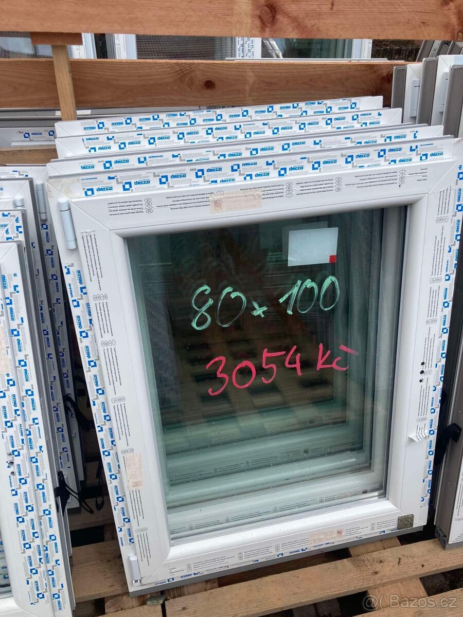 Plastové okno 80x100