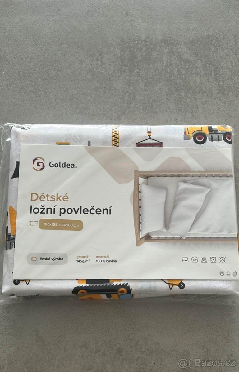 Nové dětské povlečení Goldea