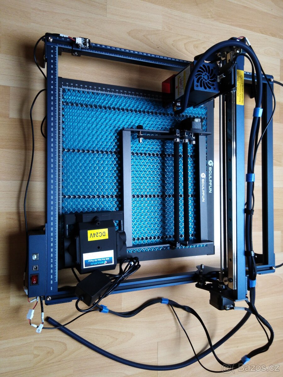 Laserová gravírka Sculpfun S30 Pro max 20W