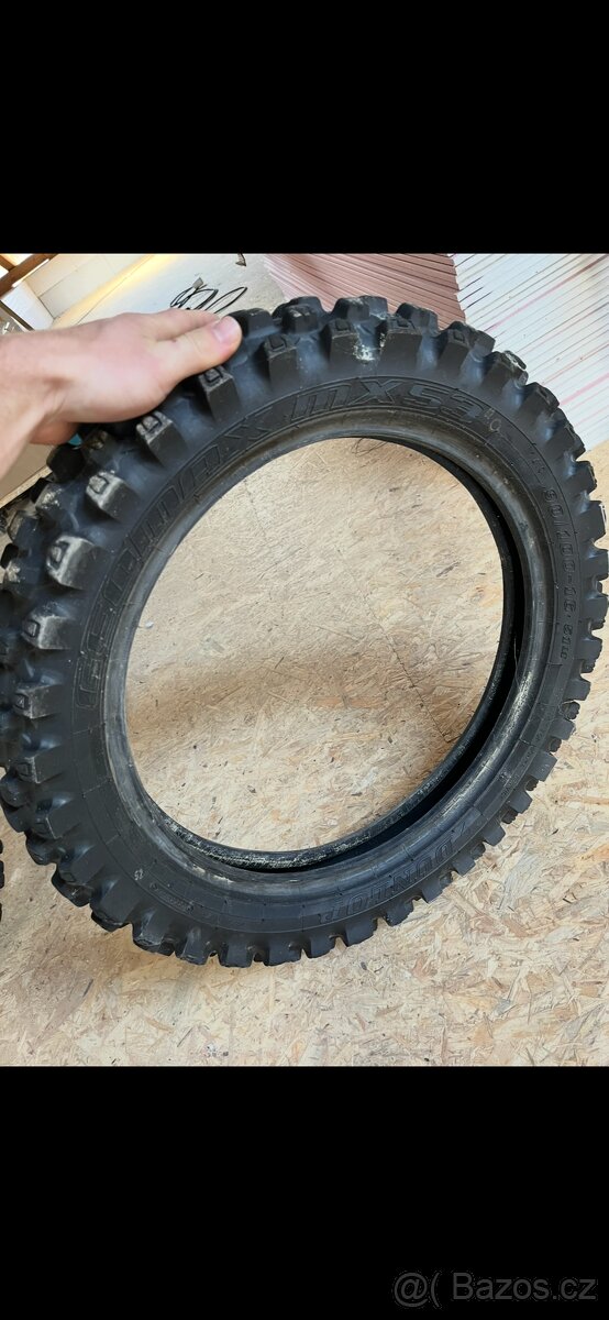 pneu dunlop geomax mx53 90-100- 16