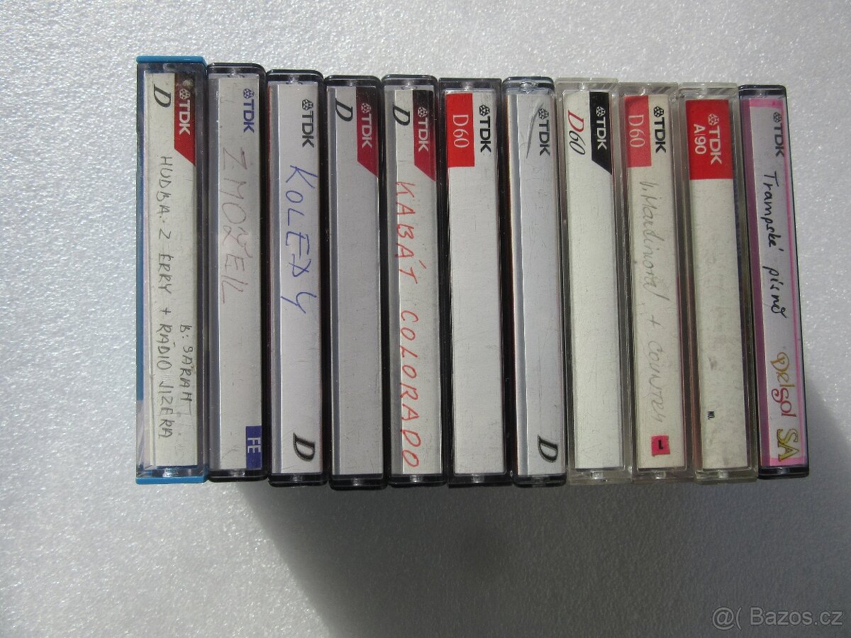 audio kazety značkové