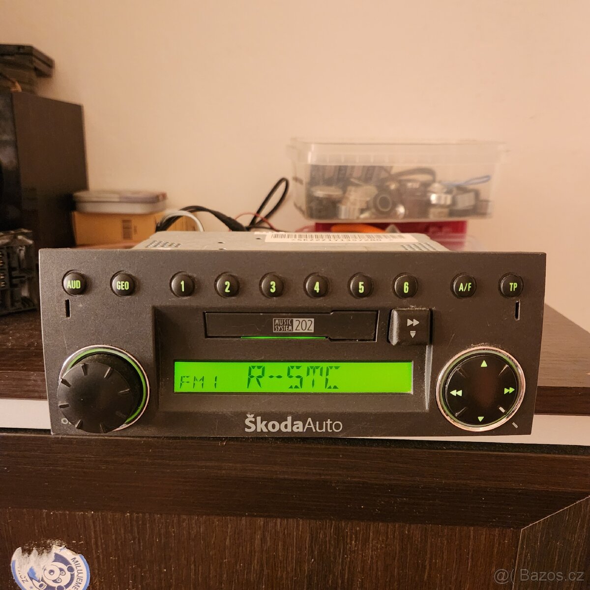 ŠKODA FABIA MS-202 AUTORADIO KAZETA