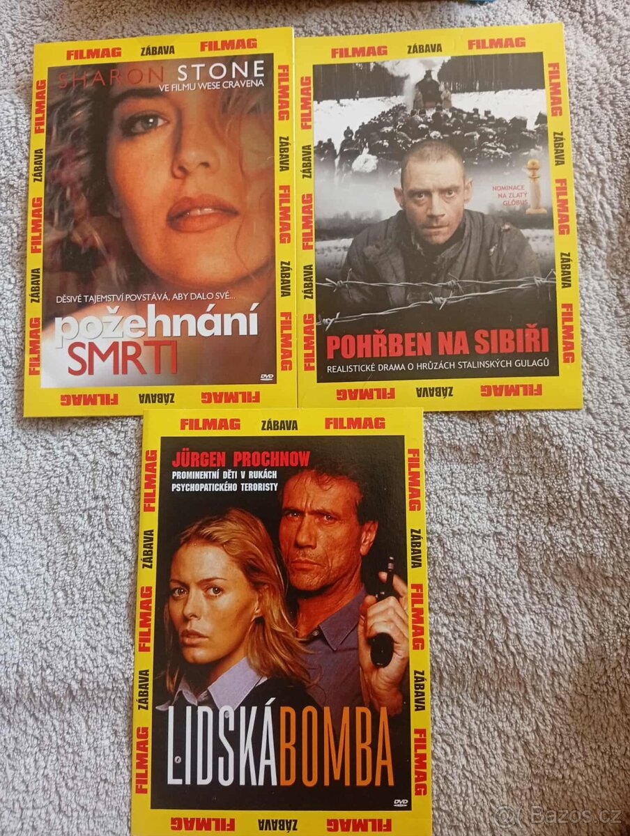 DVD mix filmů