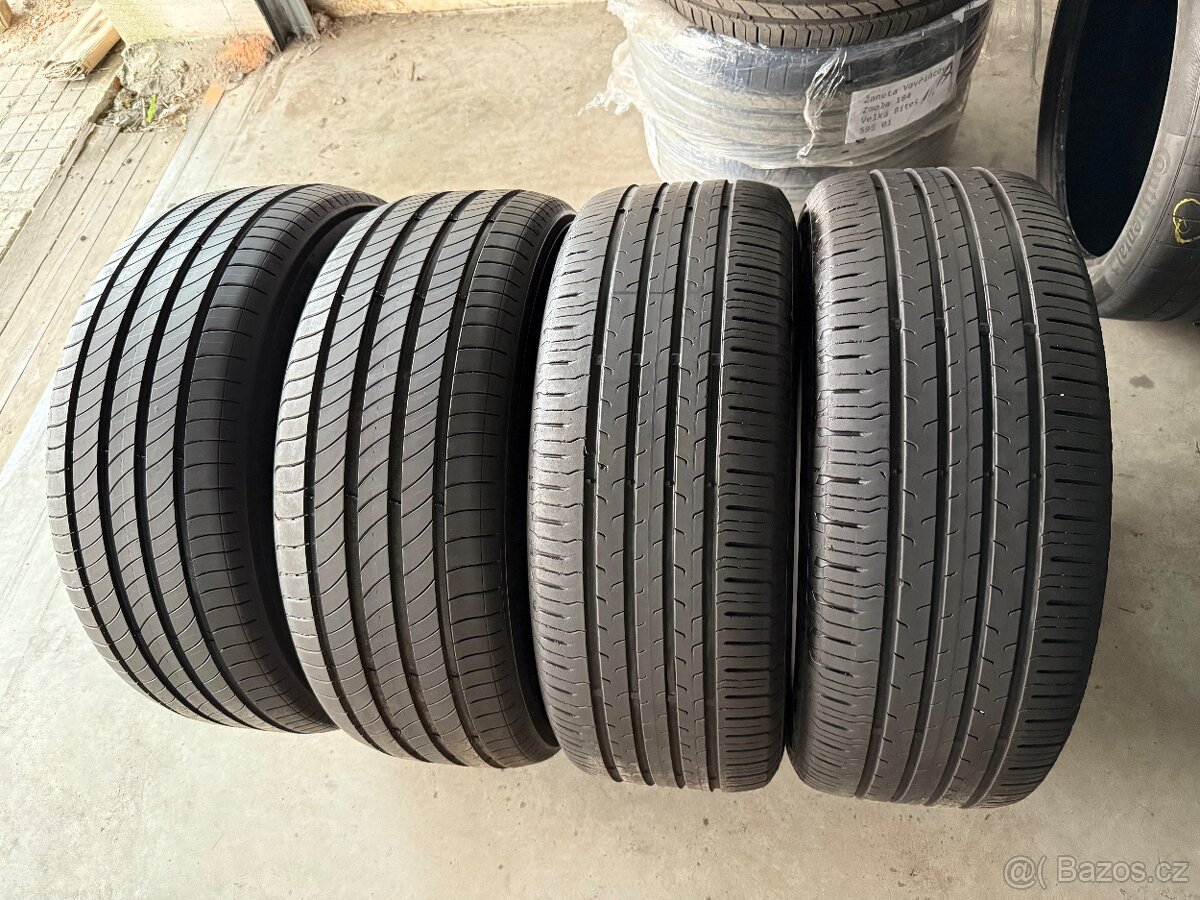 prodám letní pneumatiky 235/55/18 Michelin a Continental