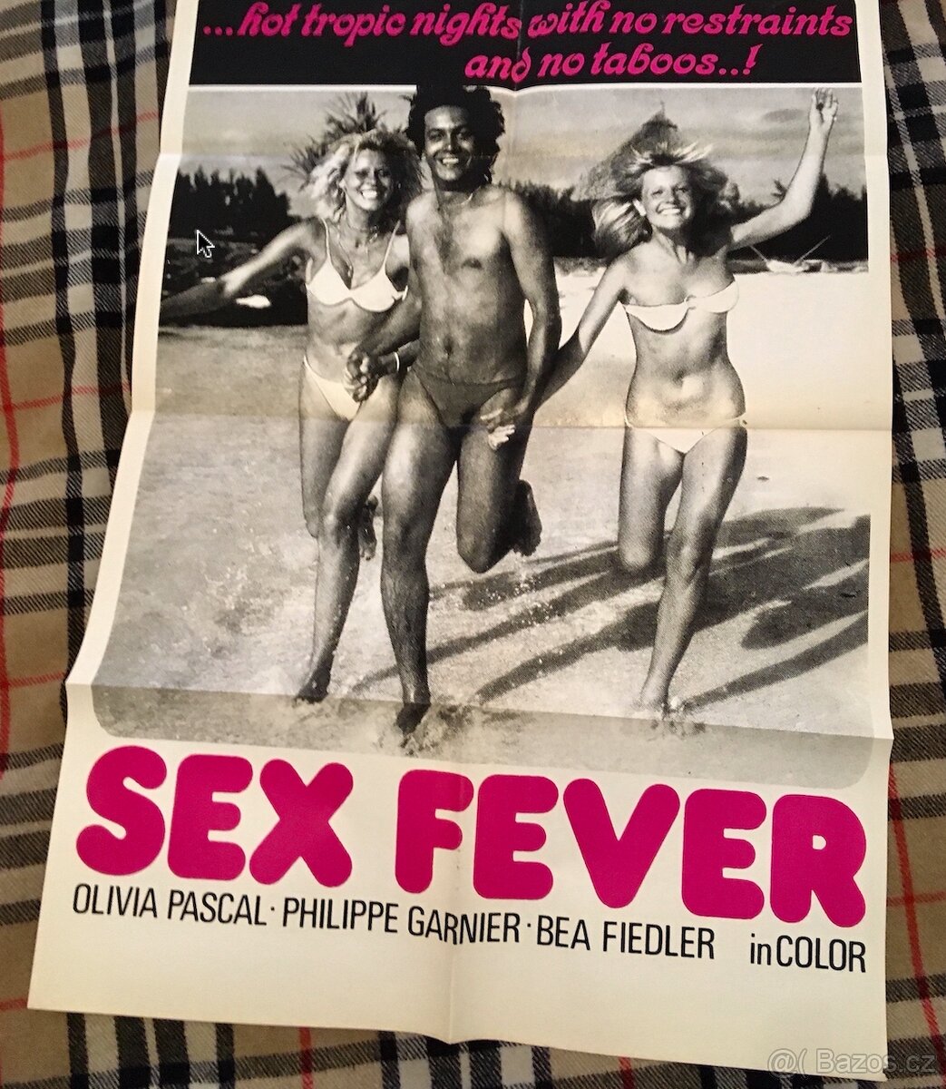ORIGINAL filmový plakát "SEX FEVER" 1978