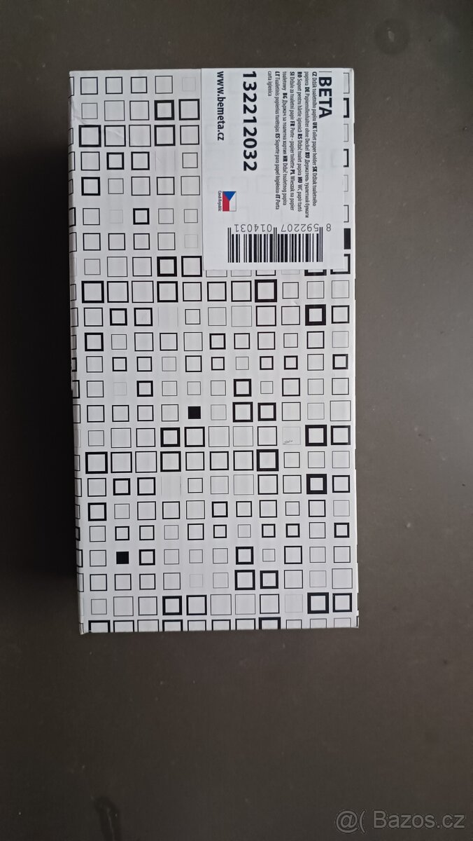 Držák toaletního papíru Bemeta Beta chrom