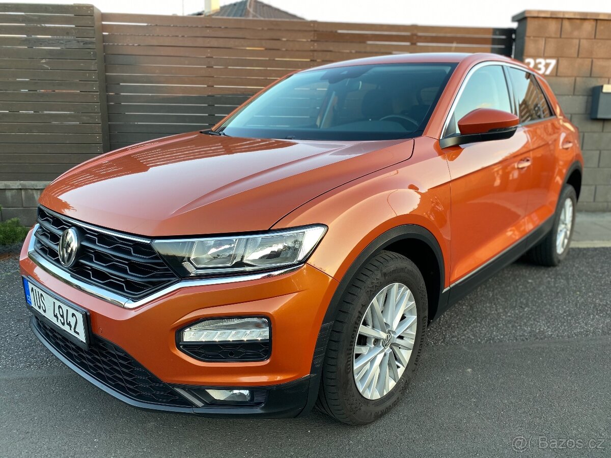 VW T-Roc. 1.6 TDI, 85 kW, 2 majitel, krásný stav