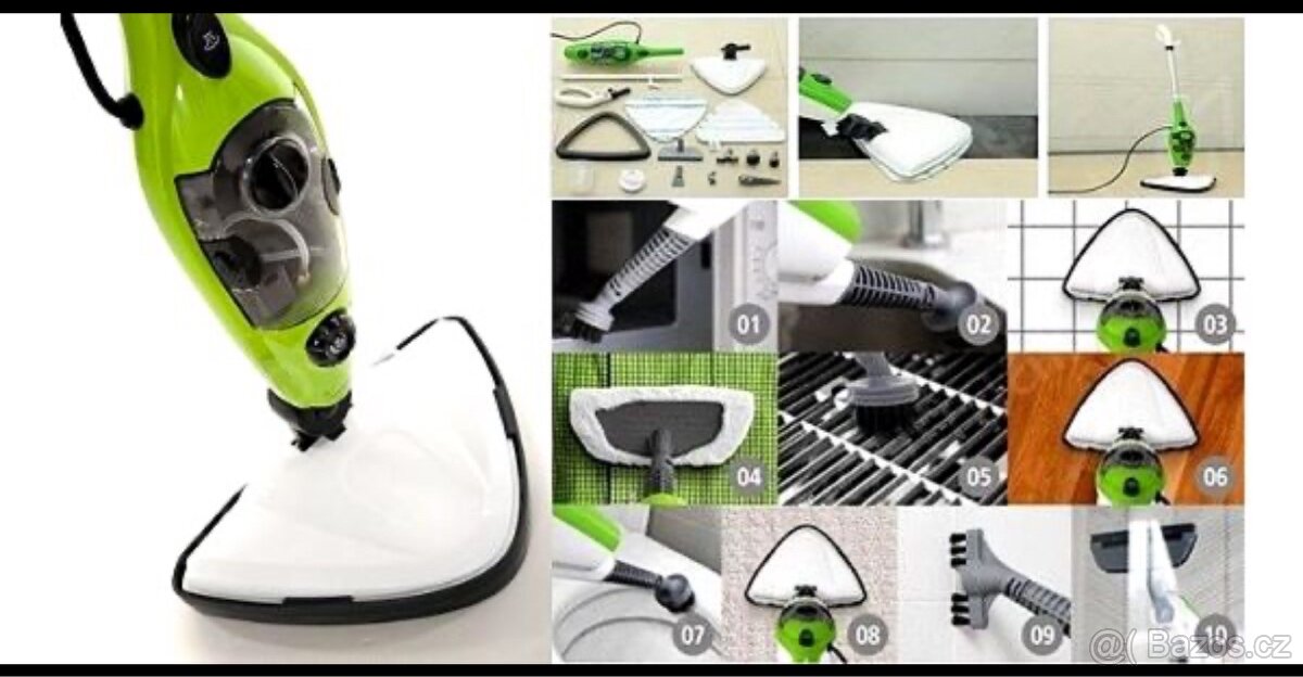 Parný mop 10 v 1