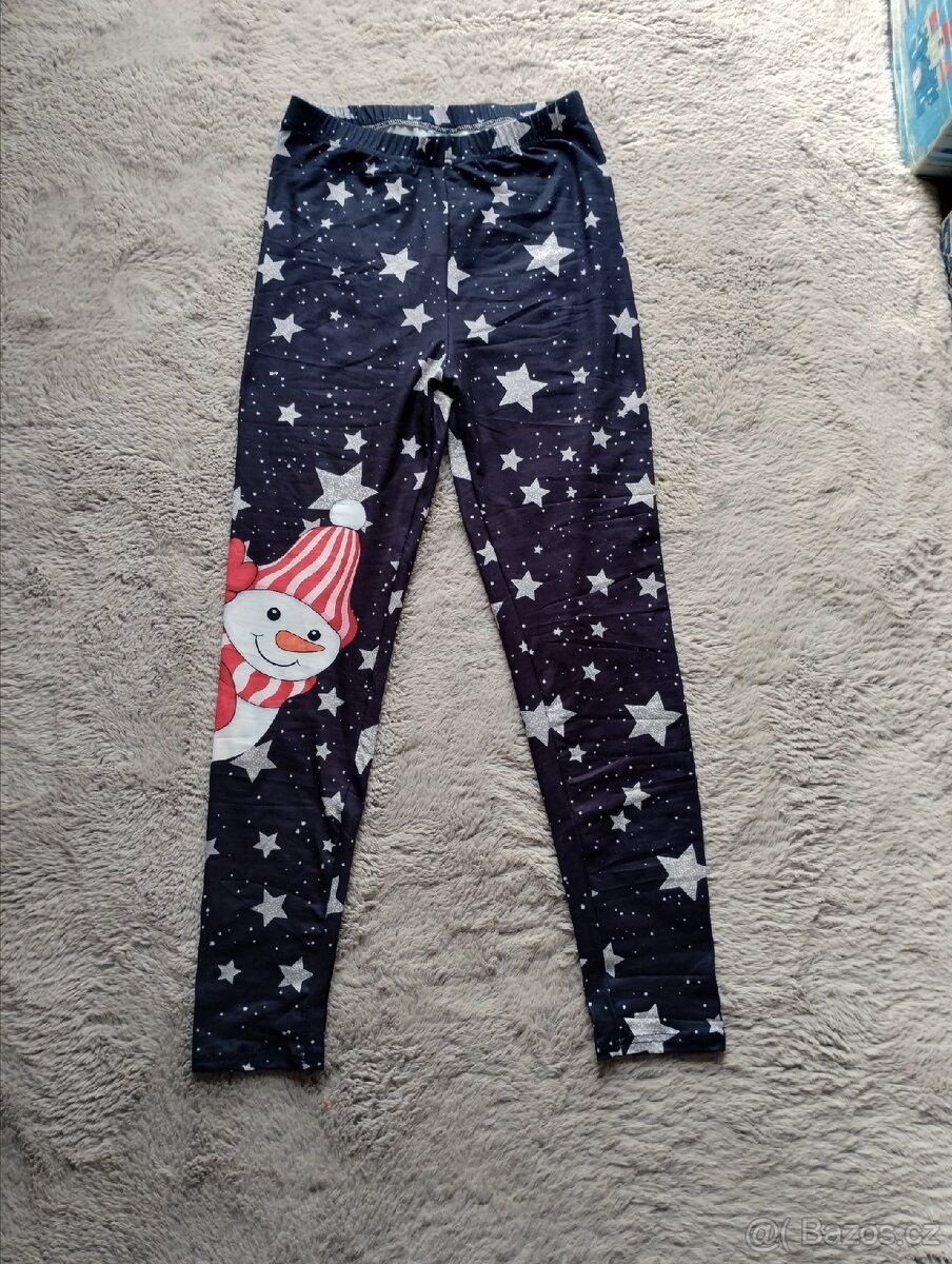 Vánoční legíny vel. M