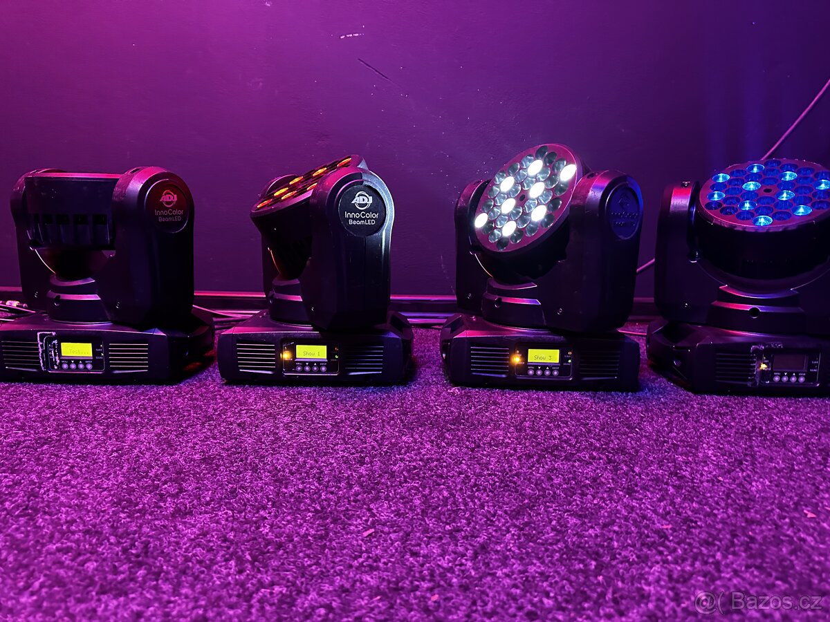 Prodám - 4x ADJ inno color beam led