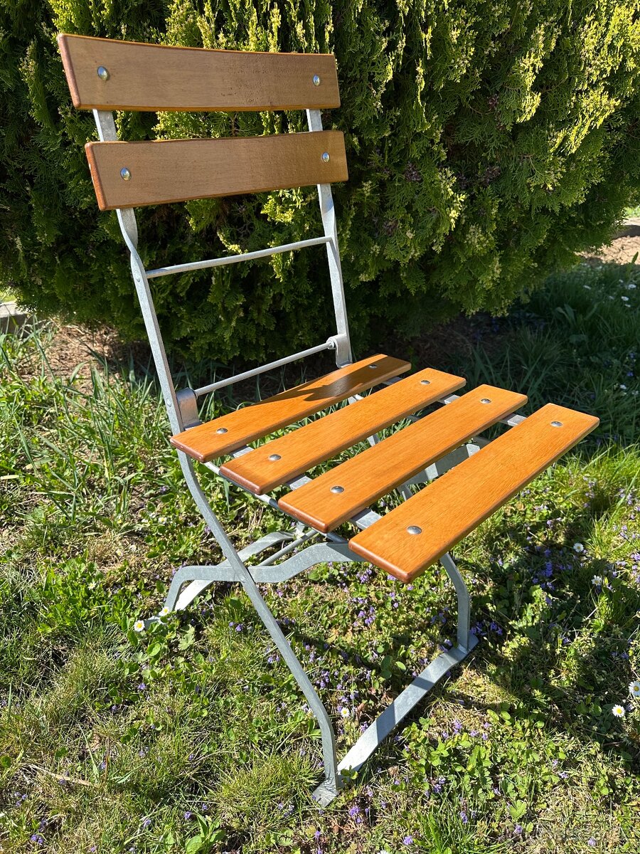 Pivní židle a stoly, PROFI kvalita 24ks židlí, 5ks stůl