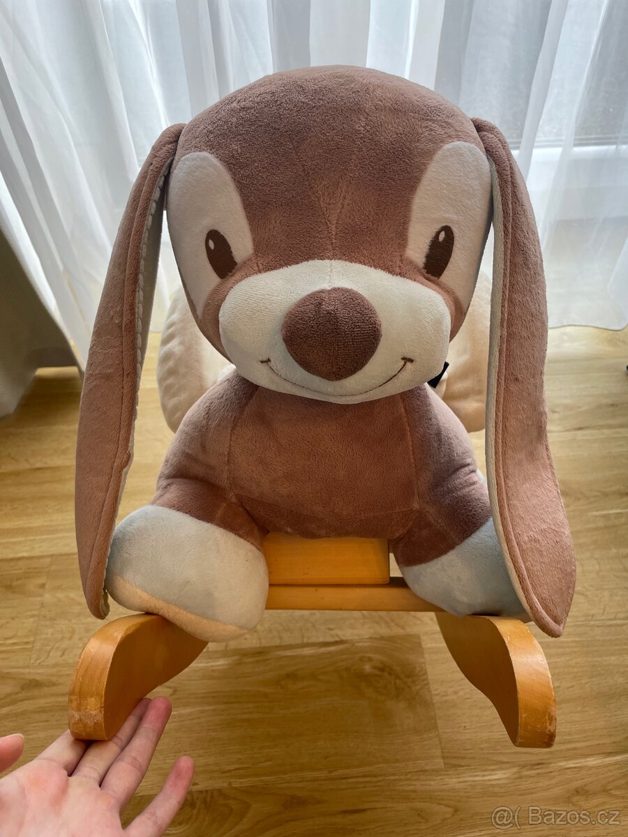 Houpací křesílko značky Nattou - Zajíček