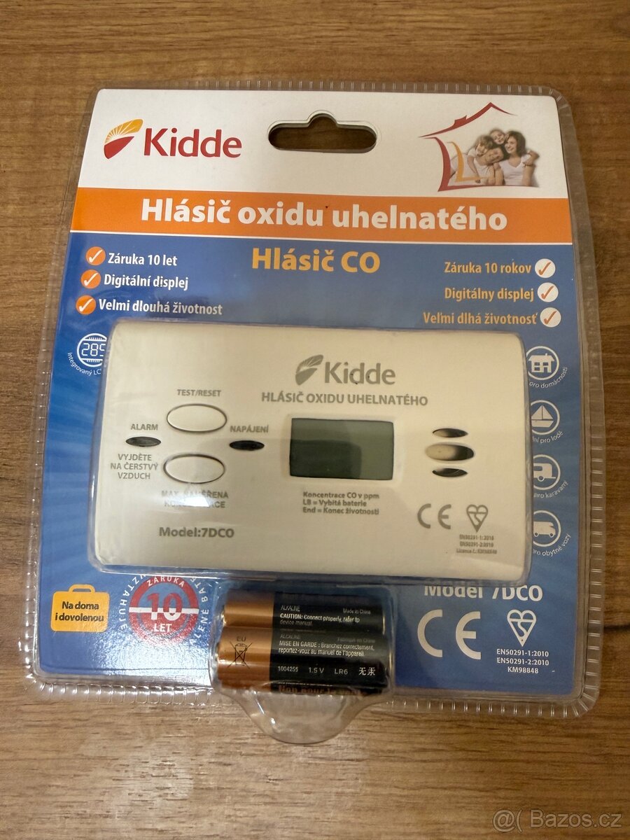 Kidde 7DCO Hlásič CO