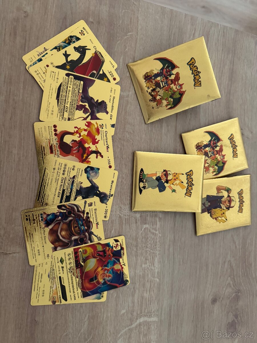 Pokémon TCG - zlaté karty
