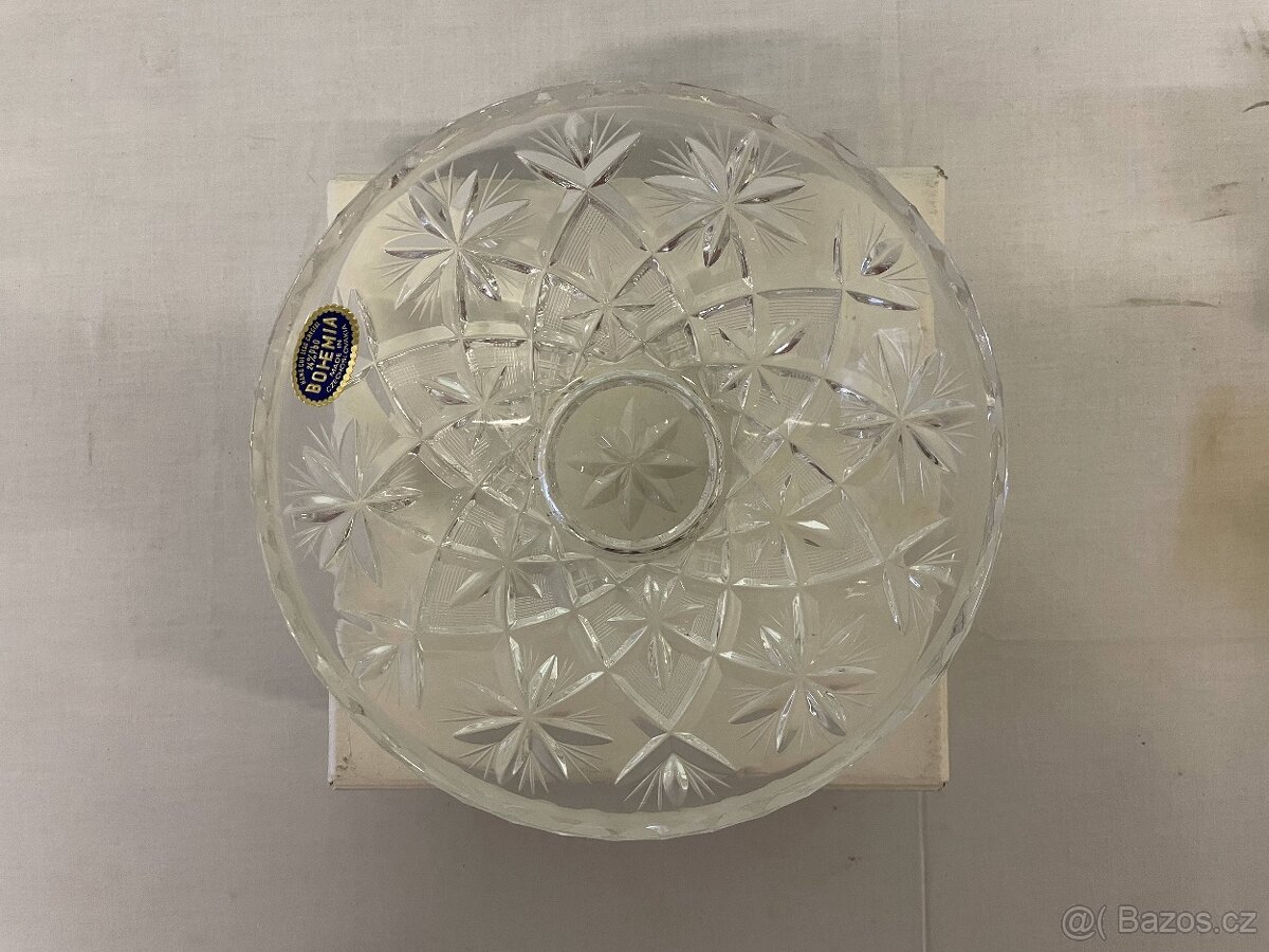 Mísa český olovnatý křišťál