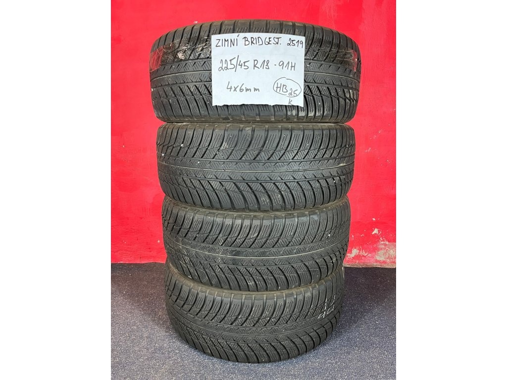 225/45 R18 91 H ZIMNÍ Bridgestone Blizzak LM 001