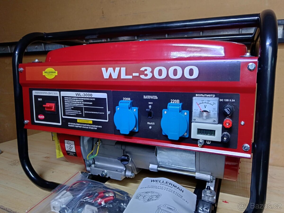 Elektrocentrála 2,8 kW - generátor