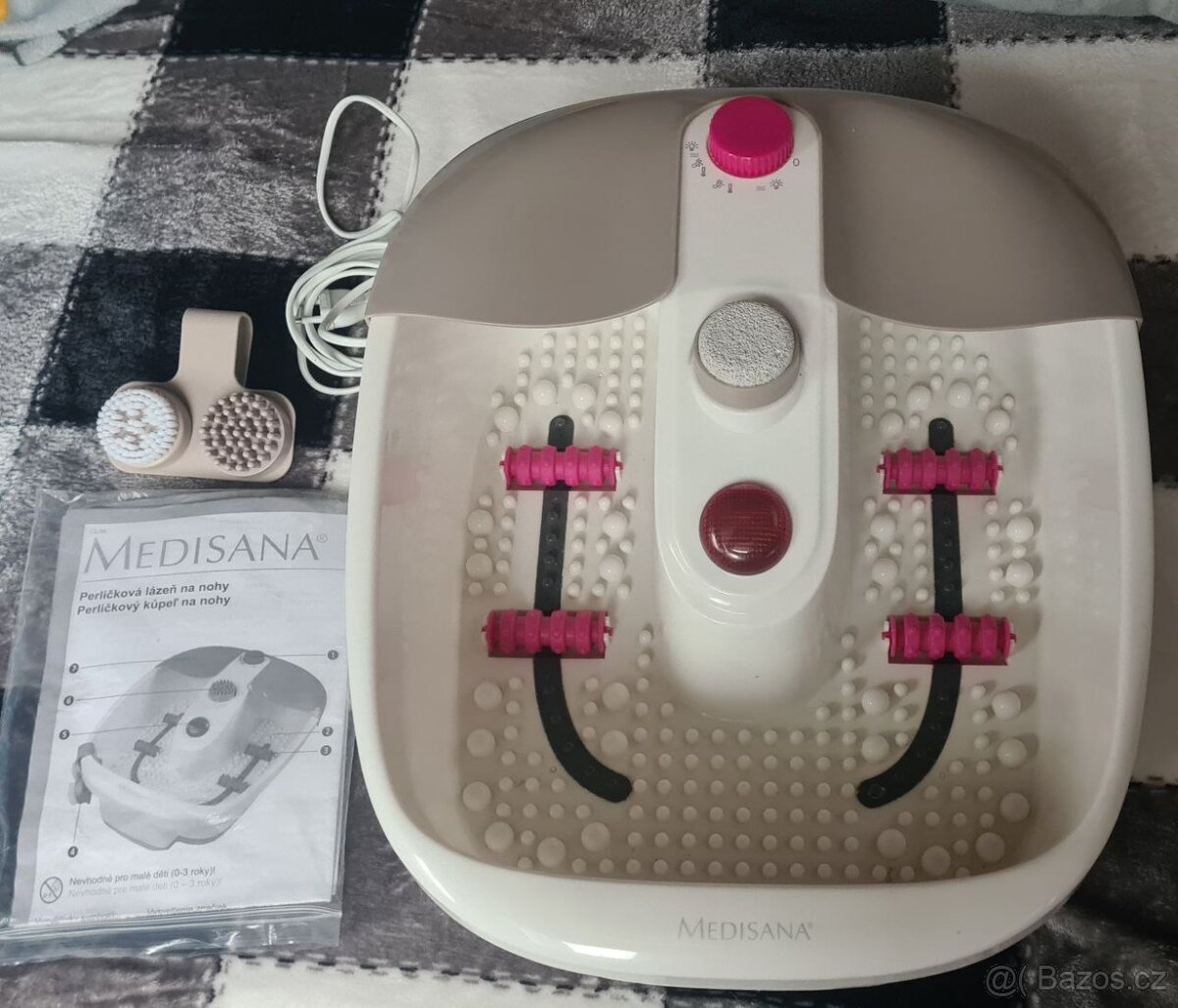 Perličková lázeň na nohy + nástavce
