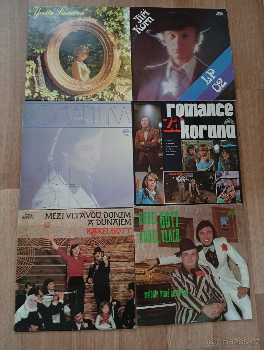 Gramodesky v dobrém stavu