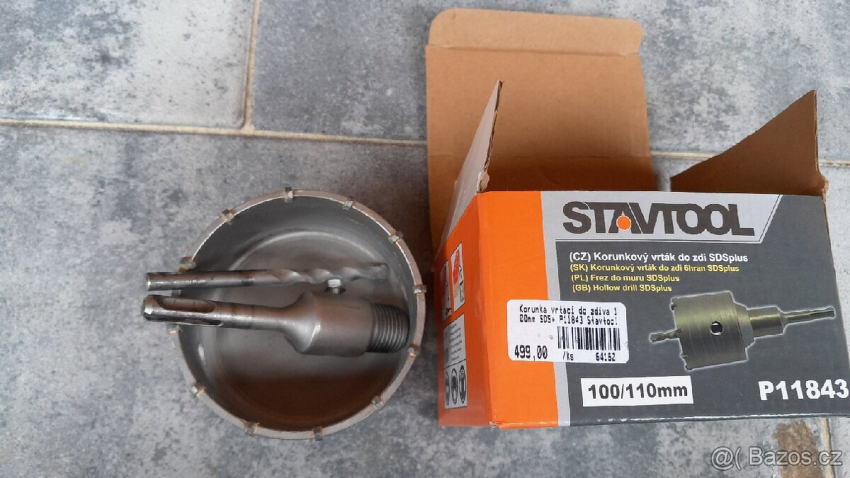 Prodám vrtaci korunku 100mm