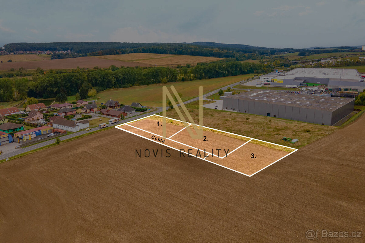 Prodej, pozemek určený k výstavbě, 4 298 m², Cerhovice, okr.