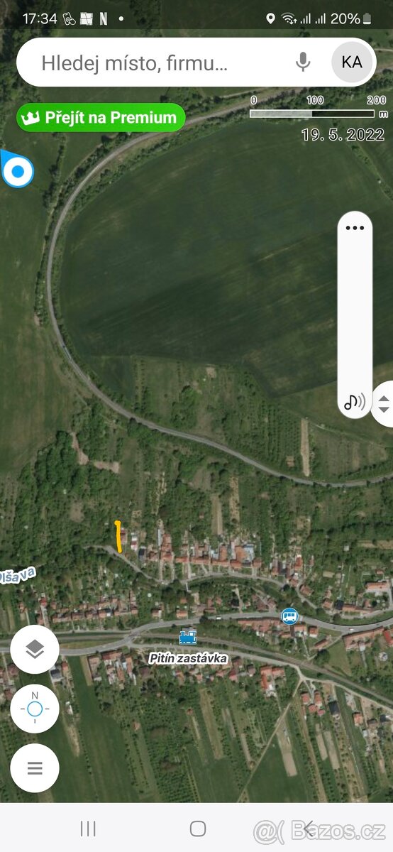 Stavební pozemek Pitín
