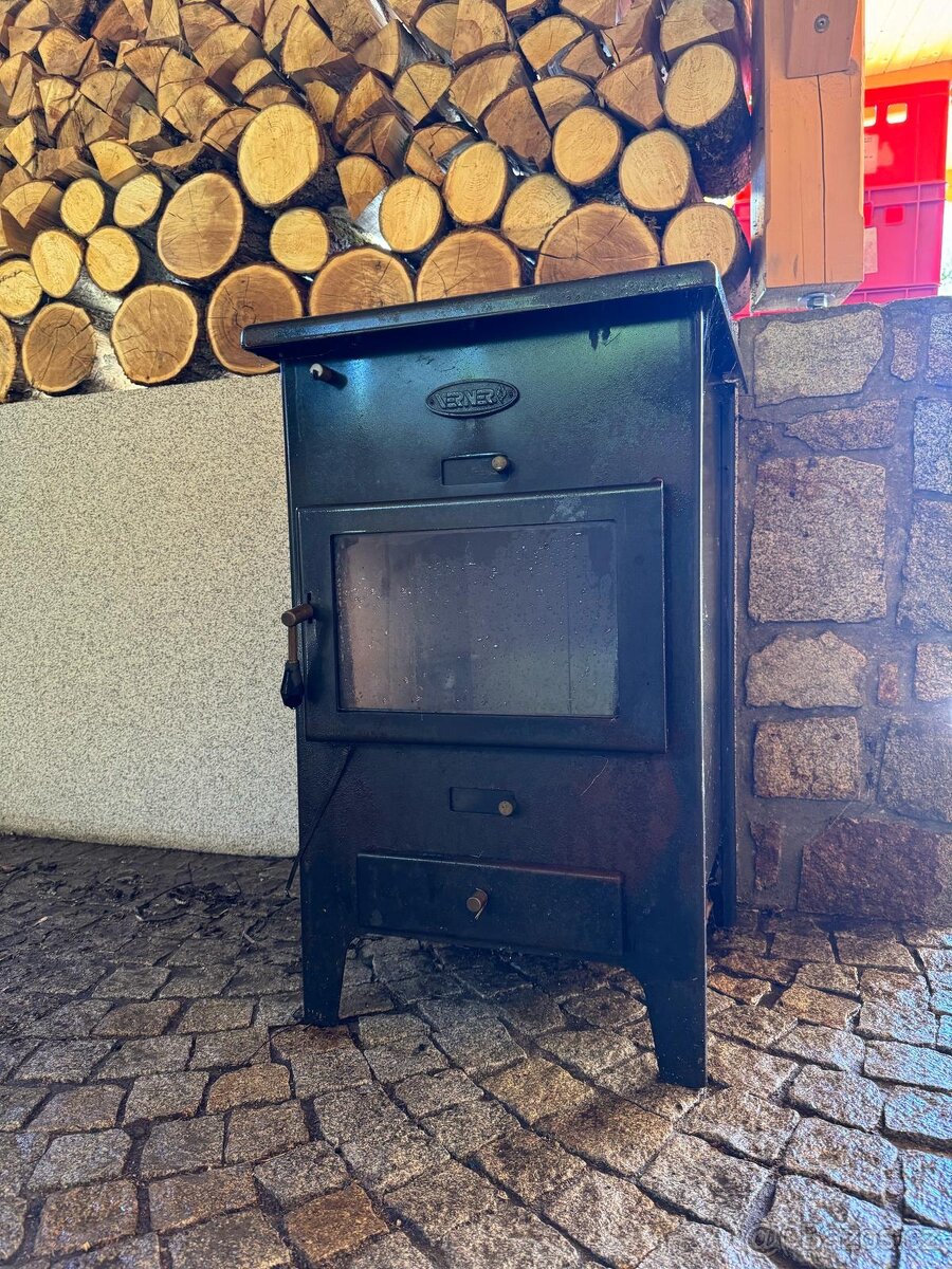 Krbová kamna Werner s výměníkem