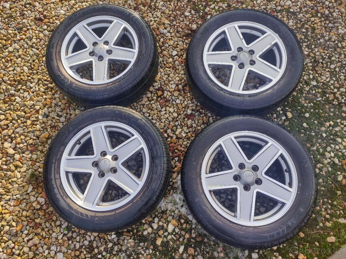Alu litá kola originál JEEP 17" OE: OYX88TRMAB