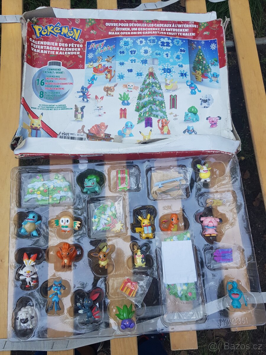 Pokemon Vánoční kalendář