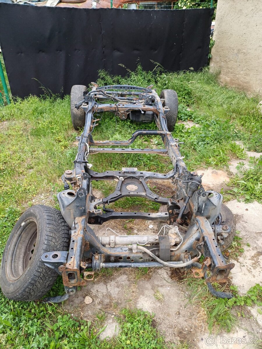 Šasí Navara D23,Alaskan, Mercedes x