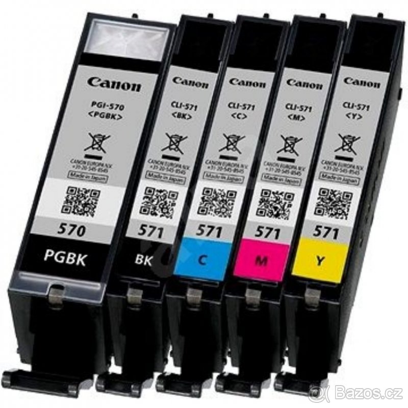 Nabízím kompatibilní náplně Canon CLI-571, PGI-570