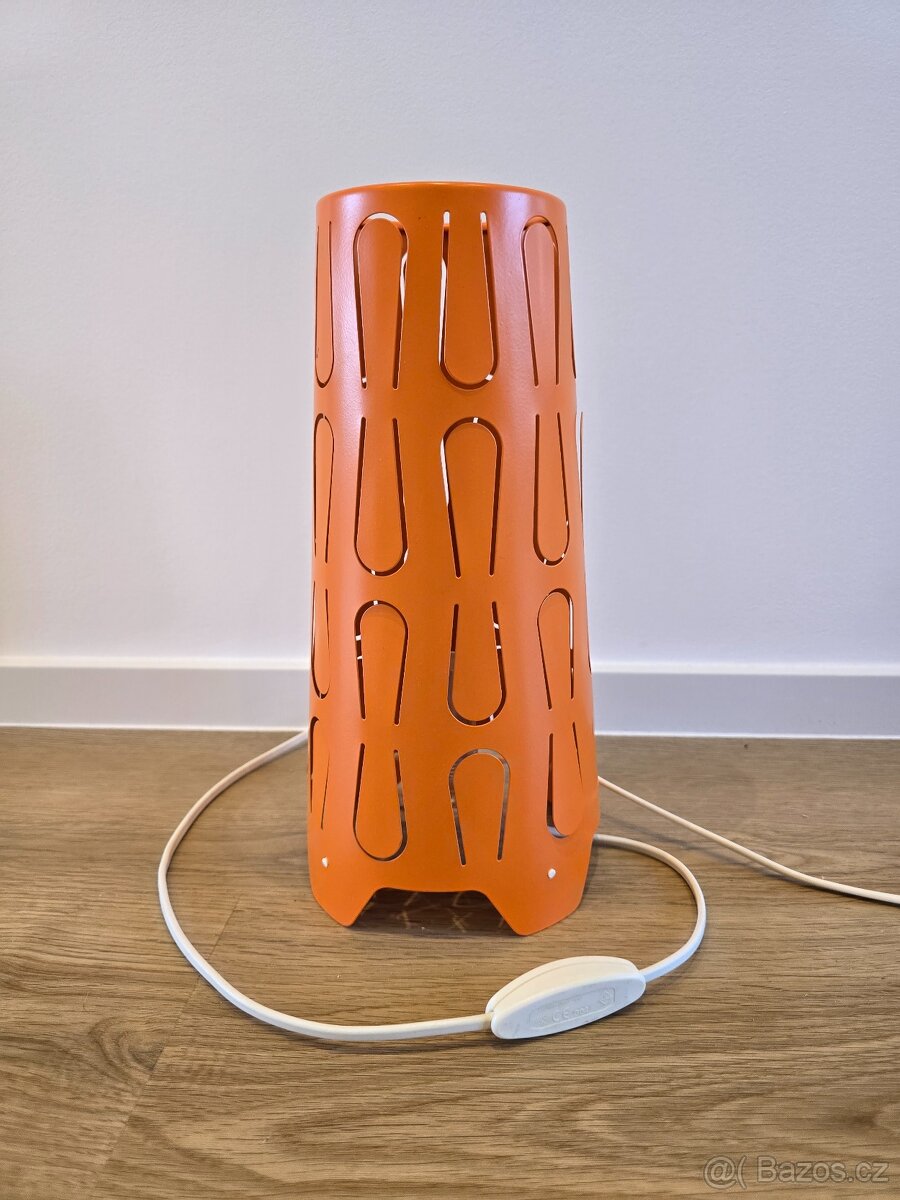 Stolní lampa IKEA KAJUTA oranžová