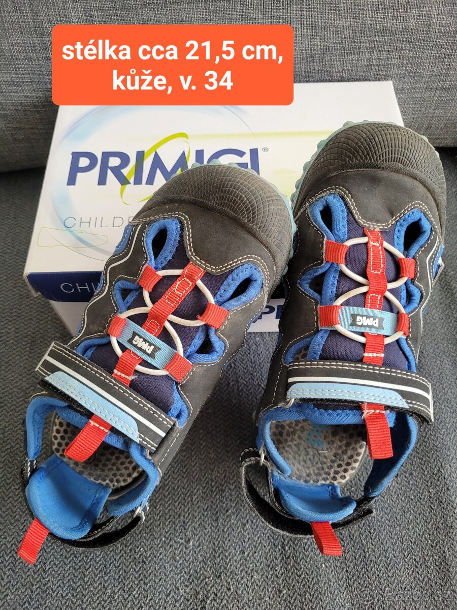 Sandále pro kluka, v. 34, zn. Primigi