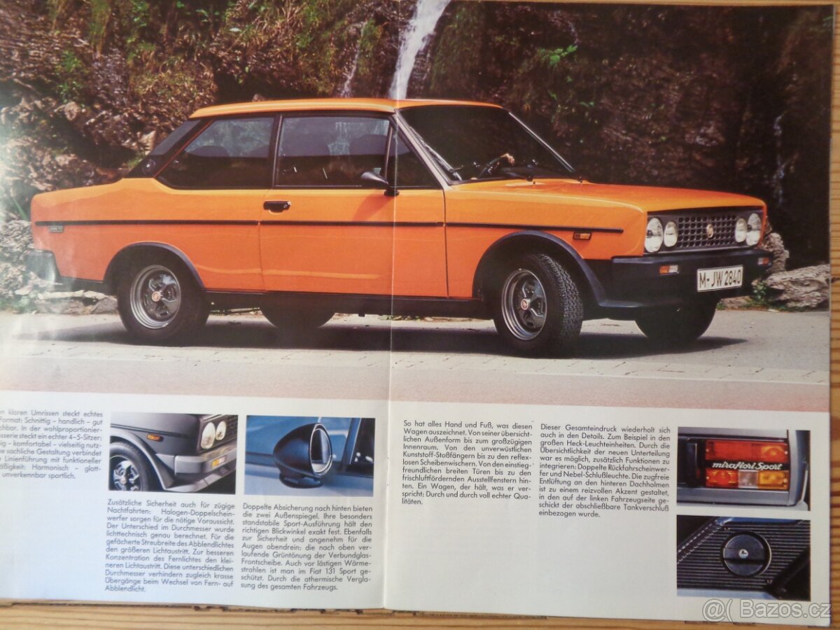 Fiat 131 Racing, Sport.