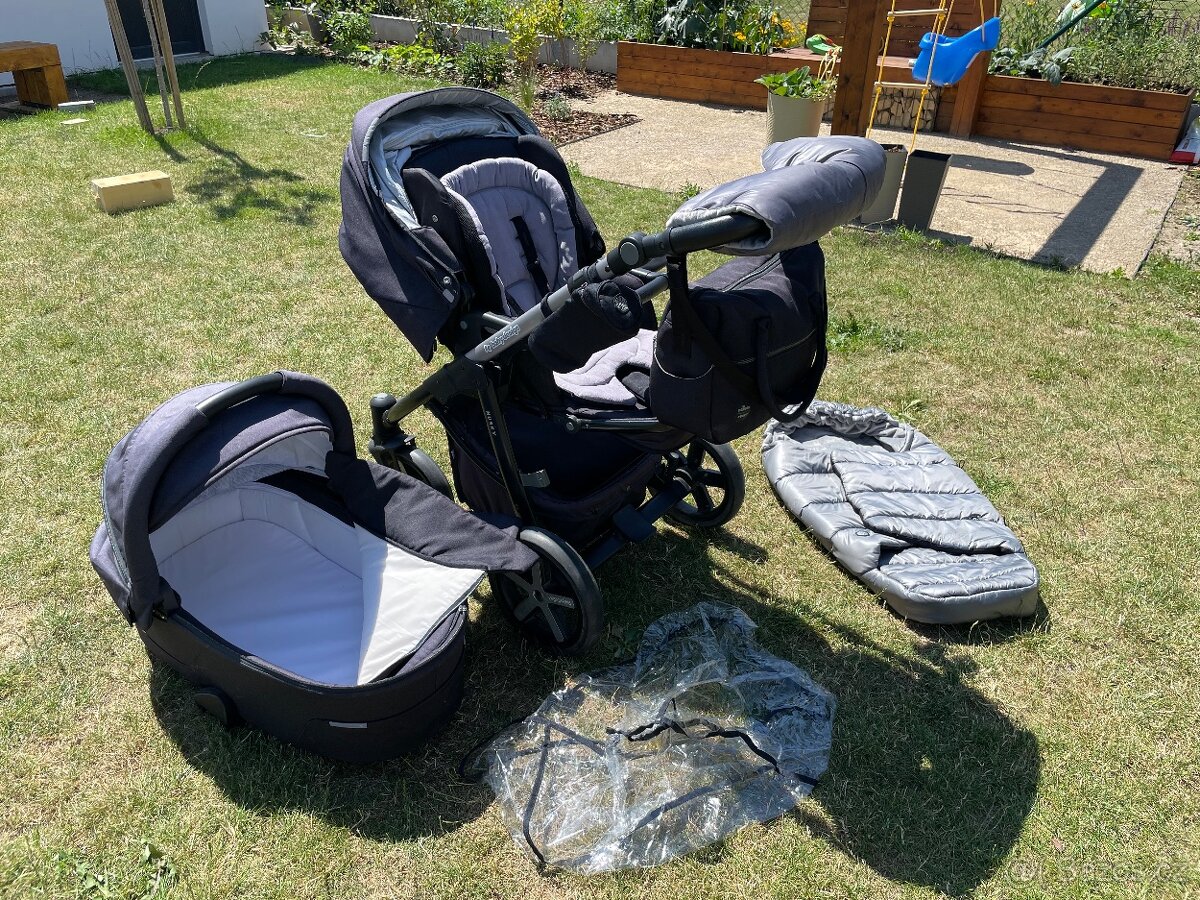 Kočárek Baby design Huskey zimní verze