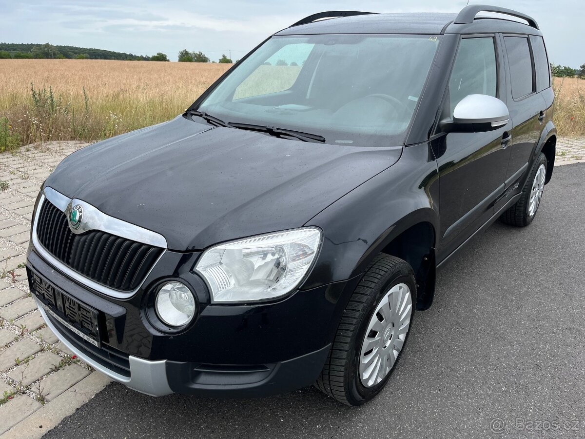 Škoda Yeti 1.2 TSI, klimatronic, tažné