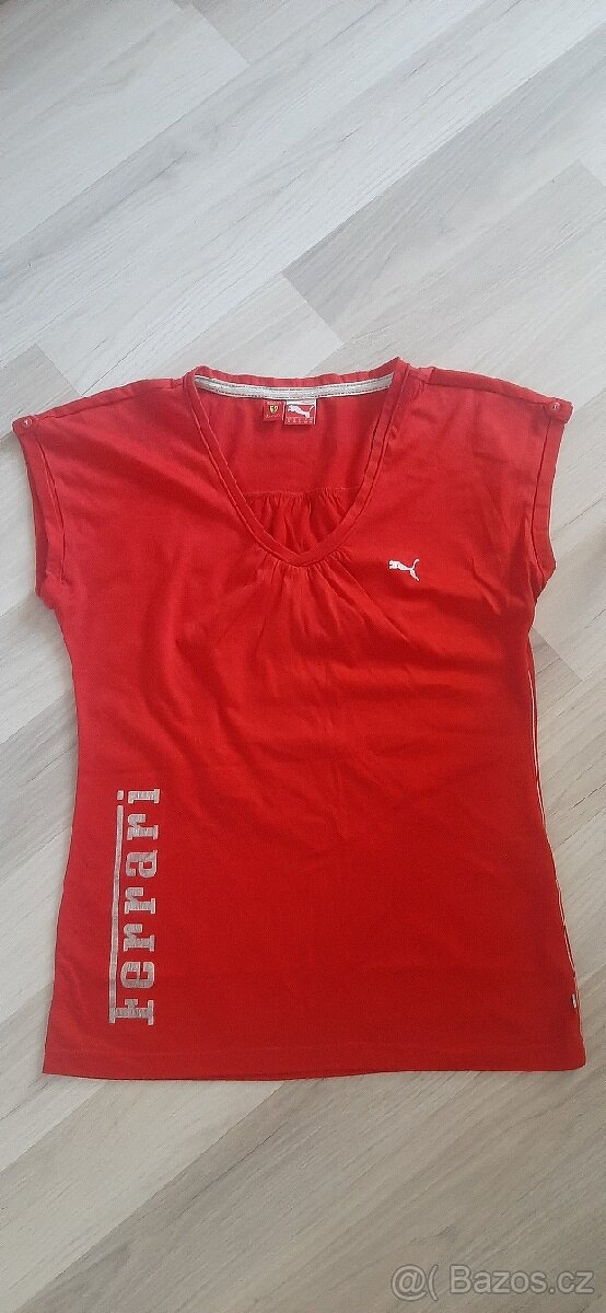 Tričko Puma dámské červené
