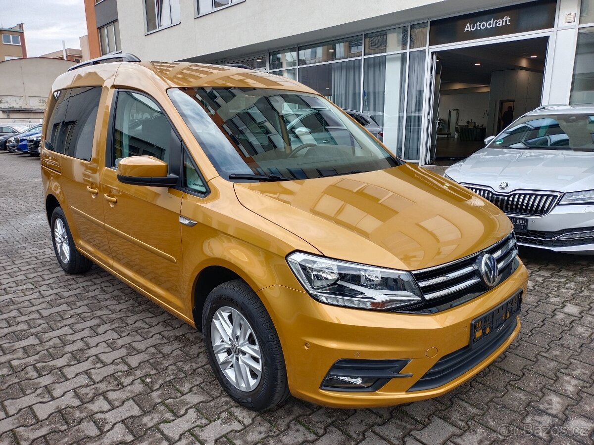 Volkswagen Caddy 2.0TDI 75kW Tažné 55tkm - záruka Autodraft