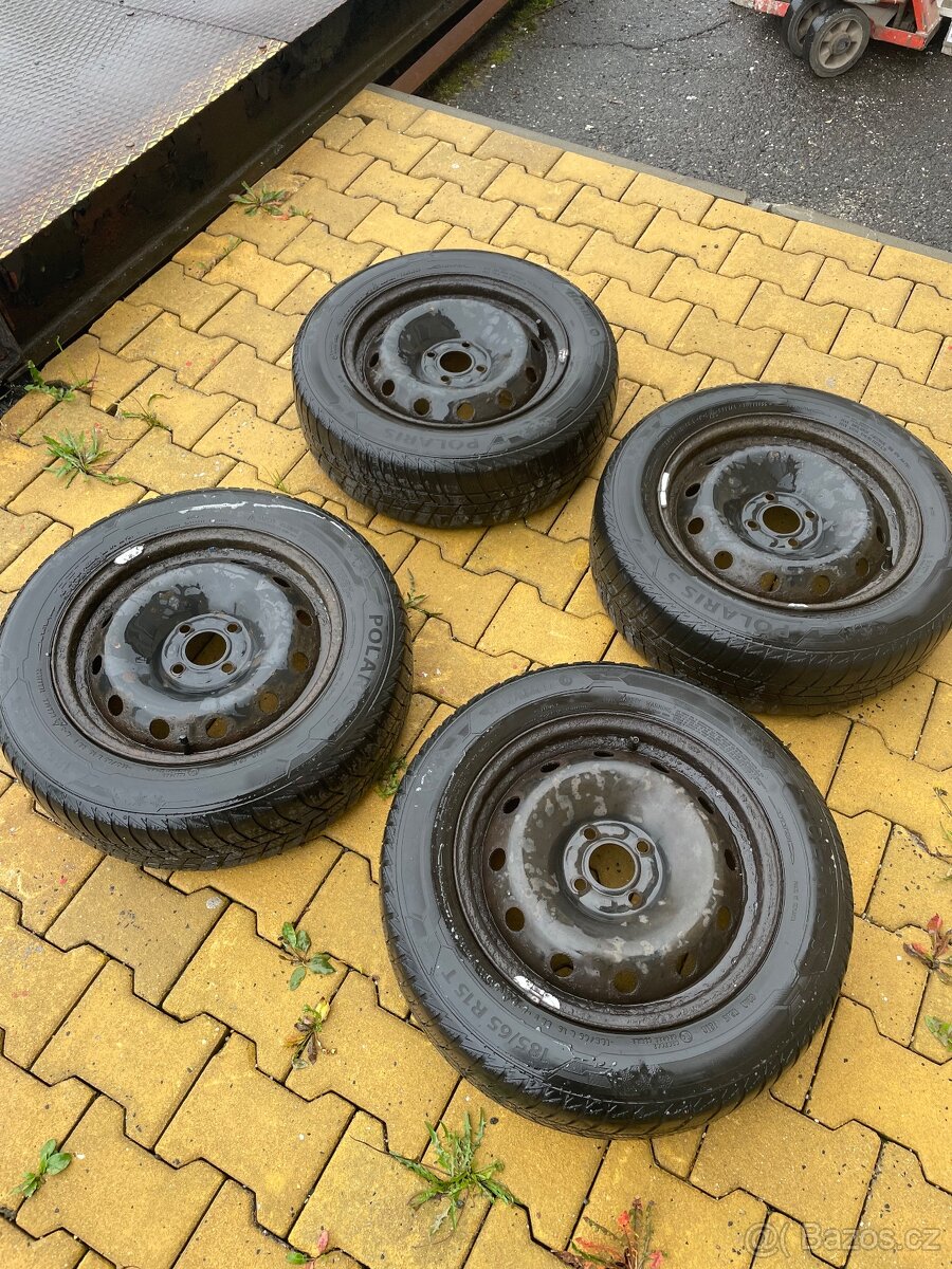 Plechová kola 4x100 R15