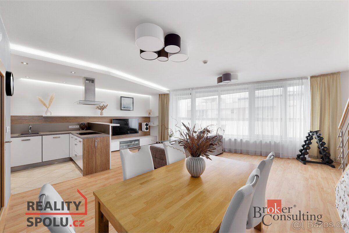 Prodej, byty/3+kk, 120 m2, Tulešická, 15521 Praha, Hlavní mě