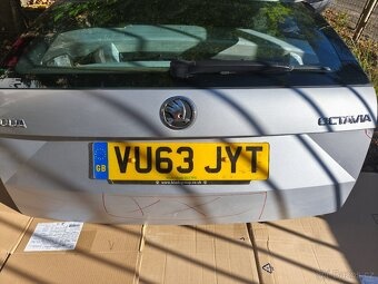 Skoda Octavia 3 combi - páté dveře, víko kufru