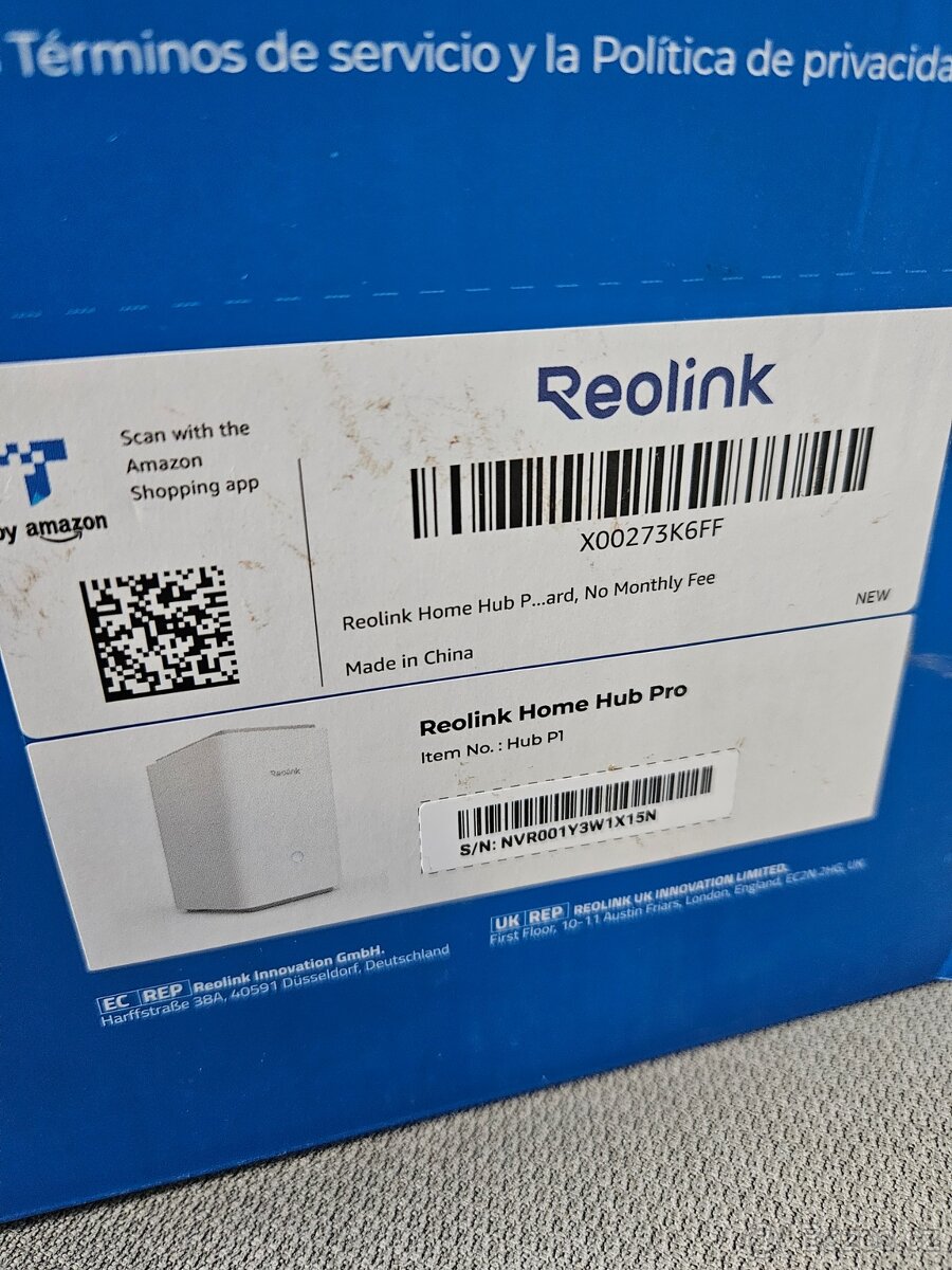 Reolink home hub Pro hub P1-Nový jen Rozbalený