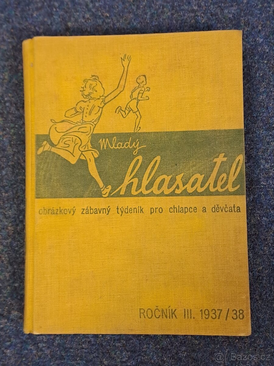 Prodám časopis Mladý hlasatel 3.ročník - Jaroslav Foglar