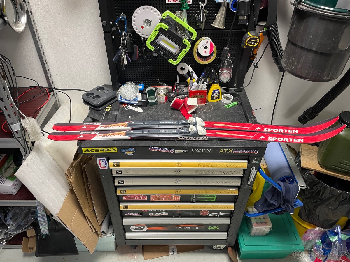 Detske bezecke lyze + bezecke boty