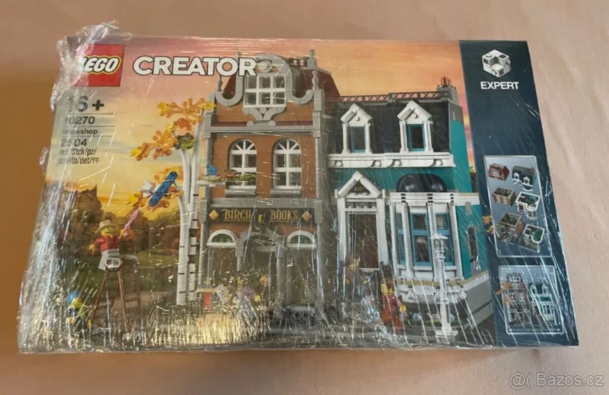 Lego Creator 10270 Knihkupectví - krabice 10/10