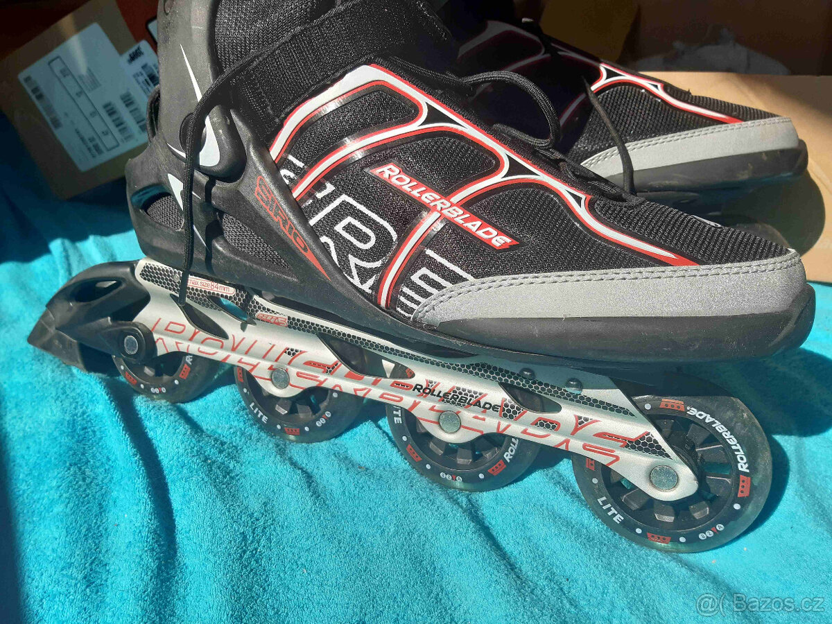 Prodej kolečkové brusle Sirio velikost 47, kolečka 82