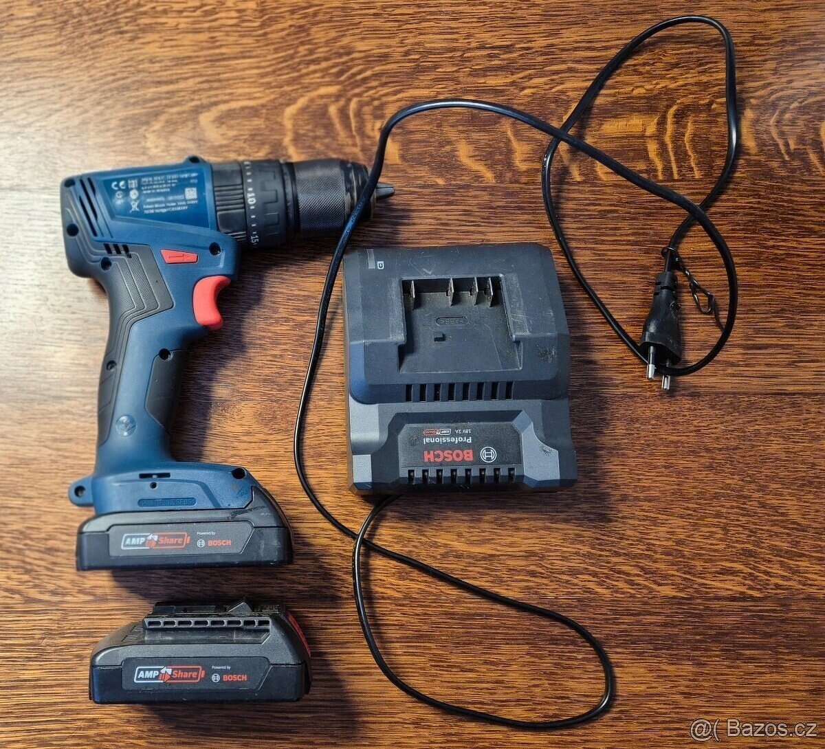 GSB 185-Li Professional, 2x BATERIE, NABÍJEČKA