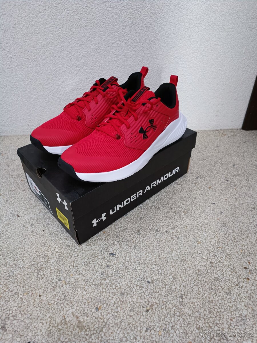Tenisky Under Armour červené