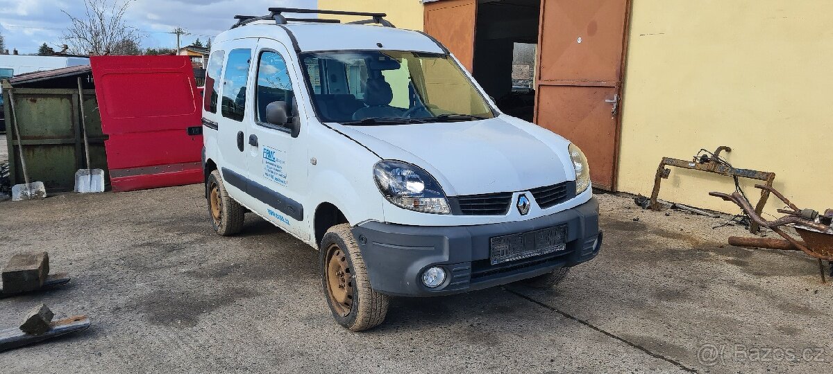 Renault Kangoo 4x4  1.6 16v,r.v.2007 nahradni dily