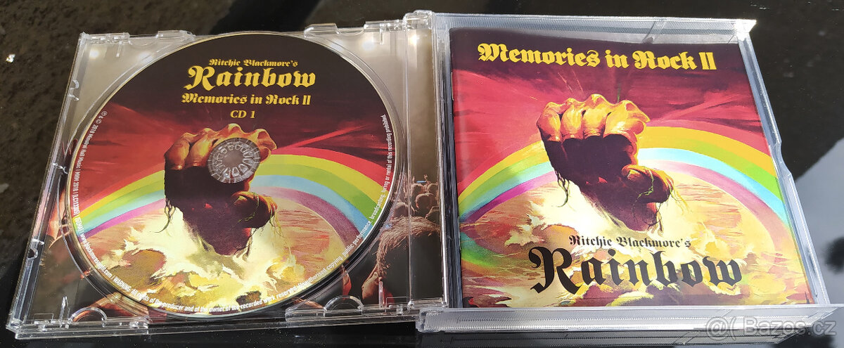 2CD+DVD Rainbow - Memories in Rock II